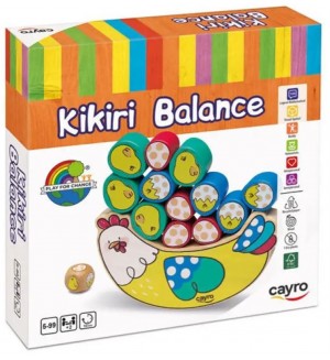 Дървена игра за баланс Cayro - Кикири