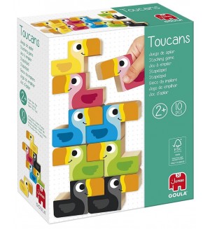 Дървена игра за баланс Goula - Тукани Дървена игра за баланс Goula - Тукани
