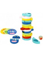 Дървена игра за баланс Tooky toy - Animals