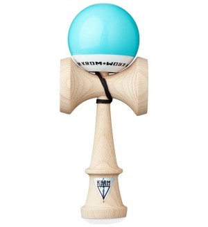 Дървена игра за сръчност KROM Kendama - Pop Кендама, синя