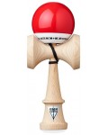 Дървена игра за сръчност KROM Kendama - Pop LOL Кендама, червена