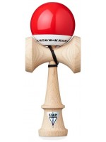 Дървена игра за сръчност KROM Kendama - Pop LOL Кендама, червена
