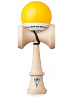 Дървена игра за сръчност KROM Kendama - Pop LOL Кендама, жълта