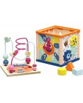 Дървена играчка 5 в 1 Top Bright - Активно кубче