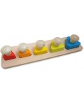 Дървена играчка Andreu toys - С триъгълни части и големи дръжки