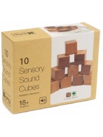 Дървена играчка Andreu toys - Сензорни кубчета