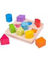 Дървена играчка Bigjigs - Моят първи сортер