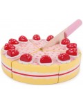 Дървена играчка Bigjigs - Торта с ягоди