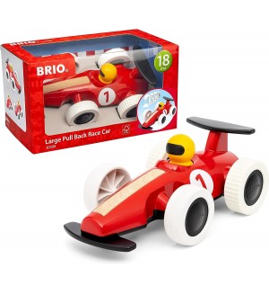 Дървена играчка Brio - Състезателна кола