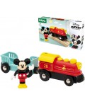 Дървена играчка Brio - Влакчето на Мики Маус