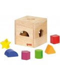 Дървена играчка Goki - Кутия за сортиране II