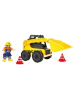 Дървена играчка Hape International - Малко багерче