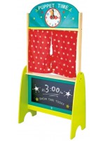 Дървена играчка Hape - Куклен театър