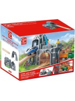 Дървена играчка Hape - Планински тунел, със звук и светлина