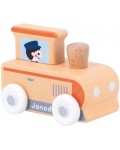 Дървена играчка Janod Cross Road - Влакче