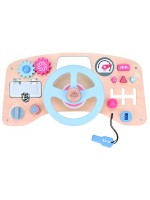 Дървена играчка Lelin - Волан, с различни активности