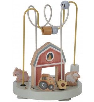 Дървена играчка Little Dutch - Спирала, Little Farm