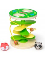 Дървена играчка Melissa & Doug - Спирала падащо дърво