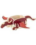 Дървена играчка Micki - Летящият дракон на Бамзе, 24 cm