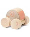 Дървена играчка Micki Pippi - Мини квадратна количка