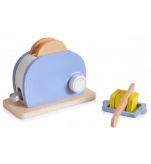 Дървена играчка Moni Toys - Тостер