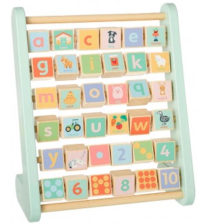 Дървена играчка Orange Tree Toys - Сметало, животните от фермата