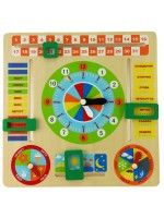 Дървена играчка Playsense - Календар