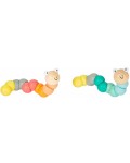 Дървена играчка Small Foot - Гъсеница, асортимент