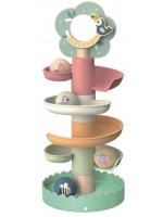 Дървена играчка Tooky Toy - Кула с топче Дървена играчка Tooky Toy - Кула с топче