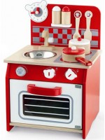 Дървена играчка Viga - Червена кухня