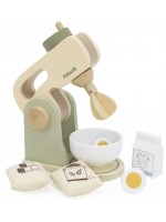 Дървена играчка Viga Polar B - Миксер, зелен