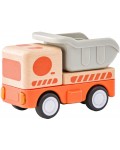 Дървена играчка Woodyland - Камион със звук и светлина