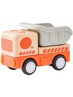 Дървена играчка Woodyland - Камион със звук и светлина Дървена играчка Woodyland - Камион със звук и светлина