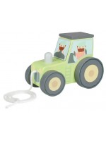 Дървена играчка за дърпане Orange Tree Toys - Трактор