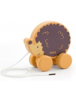Дървена играчка за дърпане Viga - Таралеж, Polar B