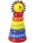 Дървена играчка за нанизване Orange Tree Toys - Лъв