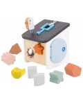 Дървена играчка за сортиране Janod Sweet Cocoon - Къщичка за птици