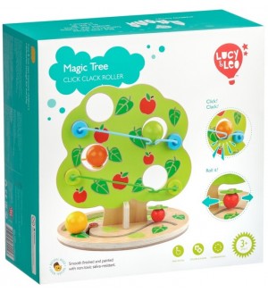 Дървена интерактивна игра Lucy&Leo - Ябълково дърво