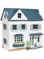 Дървена къща за кукли Tender Leaf Toys - Dovetail House