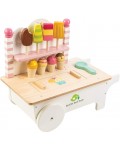 Дървена количка за сладолед Tender Leaf Toys