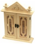 Дървена кутия за ключове Ем Арт - 29 x 22 x 6.2 cm