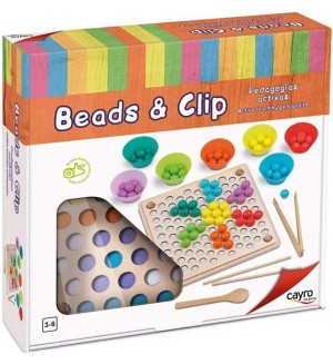 Дървена мозайка Cayro - С цветни топчета Дървена мозайка Cayro - С цветни топчета