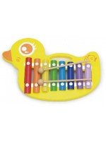 Дървена музикална играчка Viga - Ксилофон, пате