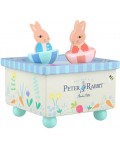Дървена музикална кутия Orange Tree Toys Peter Rabbit - Синя