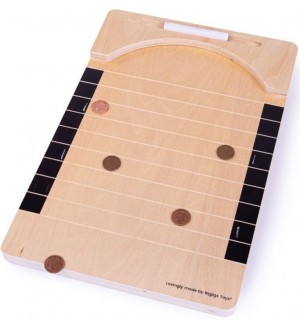 Дървена настолна игра Bigjigs - Penny Push
