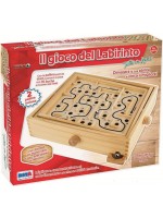 Дървена настолна игра RS Toys - Лабиринт