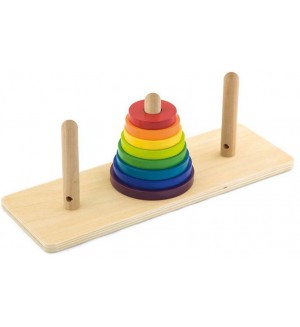 Дървена низанка Andreu toys - Кулата на Ханой Дървена низанка Andreu toys - Кулата на Ханой