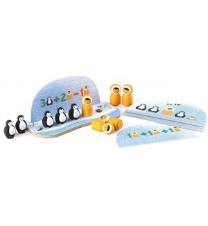 Дървена образователна игра Djeco - Contigloo