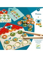 Дървена образователна игра Djeco - Pinstou Дърво
