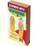 Дървена образователна игра Top Kids - Уча се да си връзвам обувките, 4 части